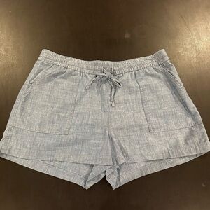 J. Crew Chambray 5” Shorts with elastic waistband